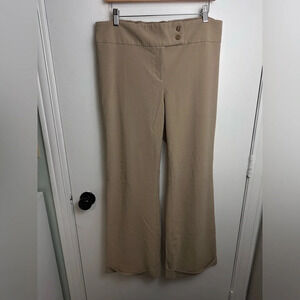 Motherhood Maternity beige wide leg pants size medium #1224
